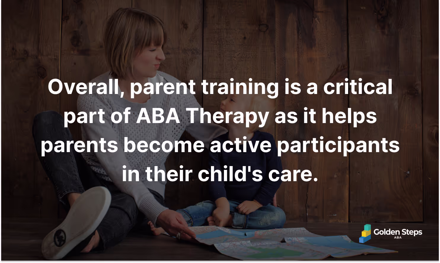 Overall, parent training is a critical part of ABA Therapy as it helps parents become active participants in their child's care.
