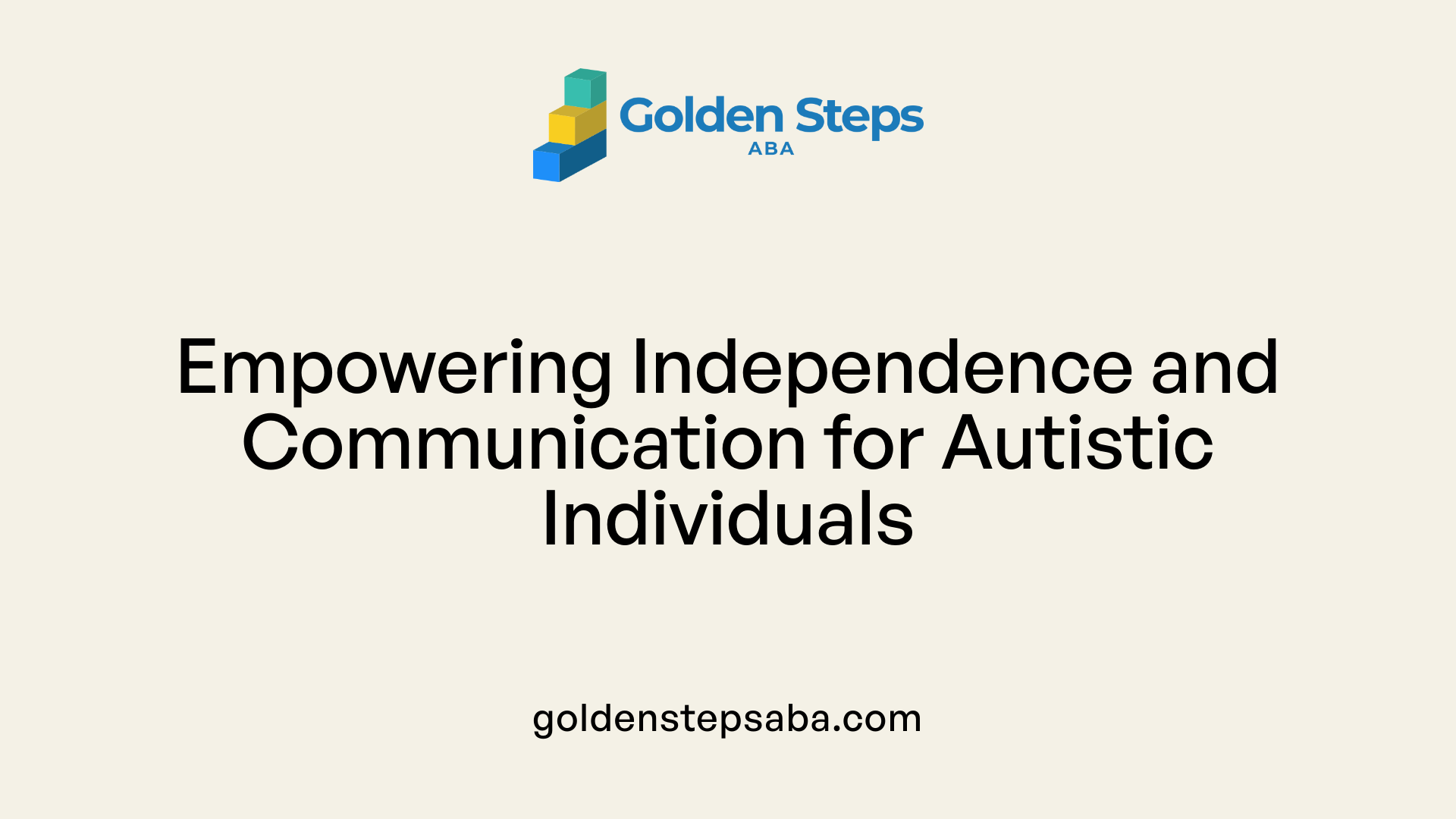Empowering Independence and Communication for Autistic Individuals