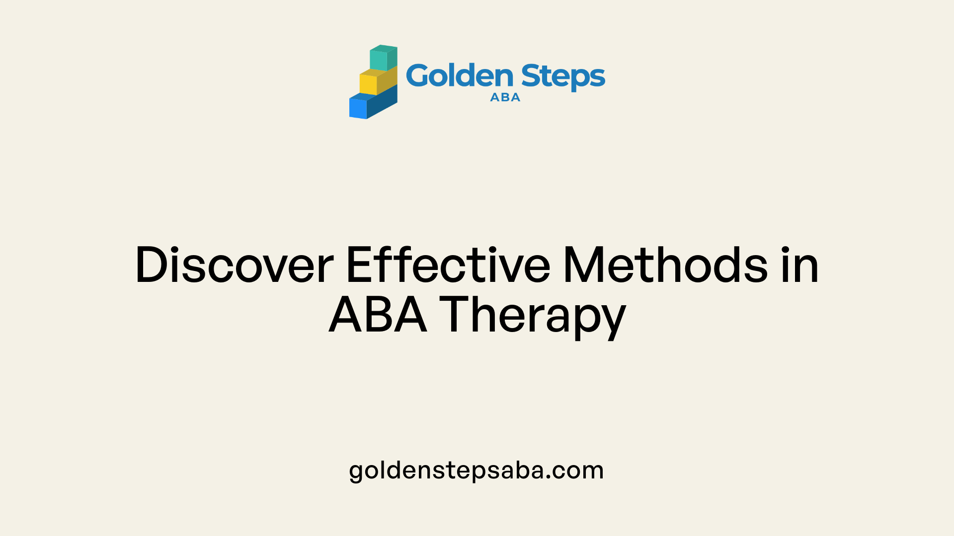Discover Effective Methods in ABA Therapy