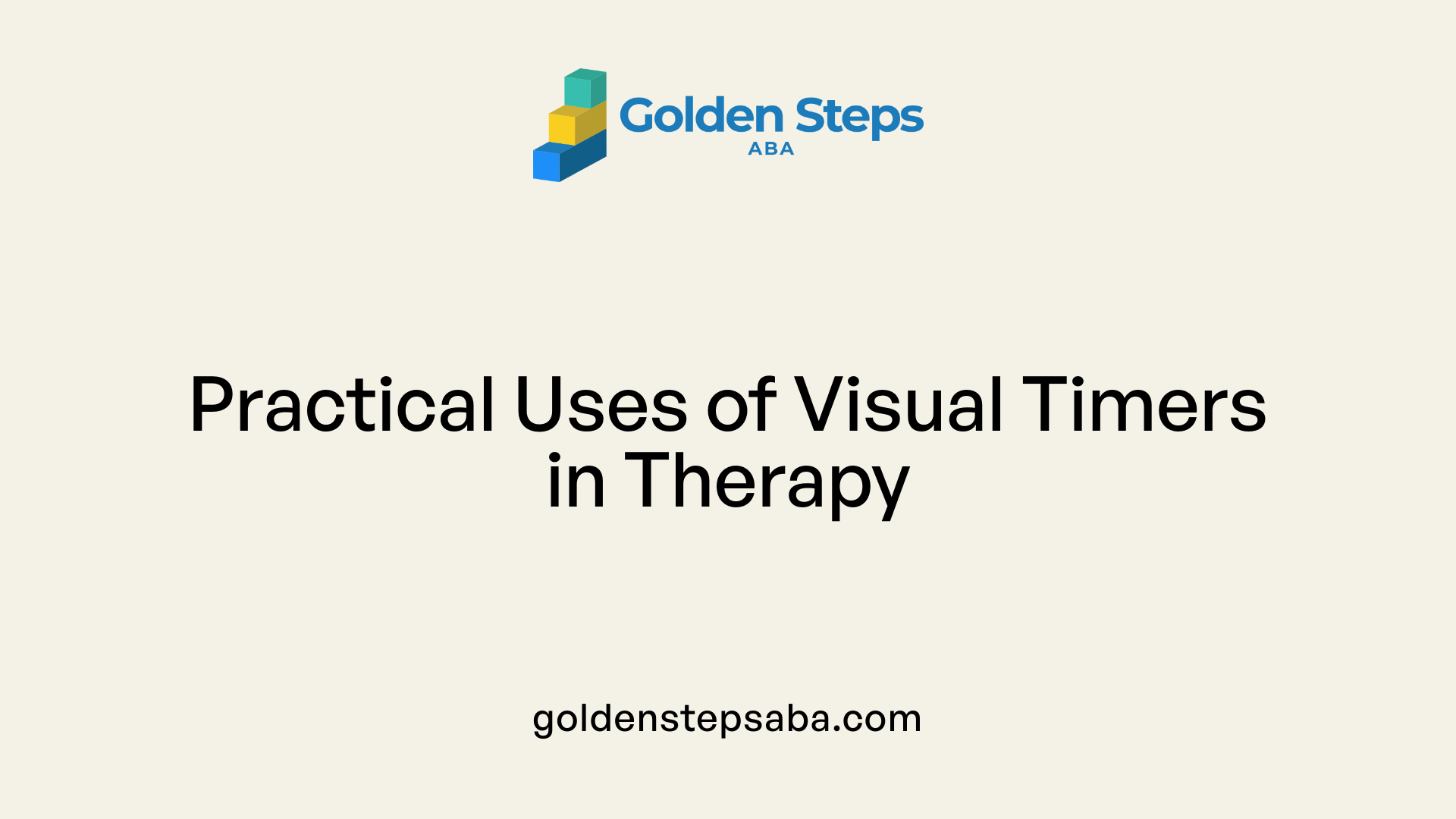 Practical Uses of Visual Timers in Therapy