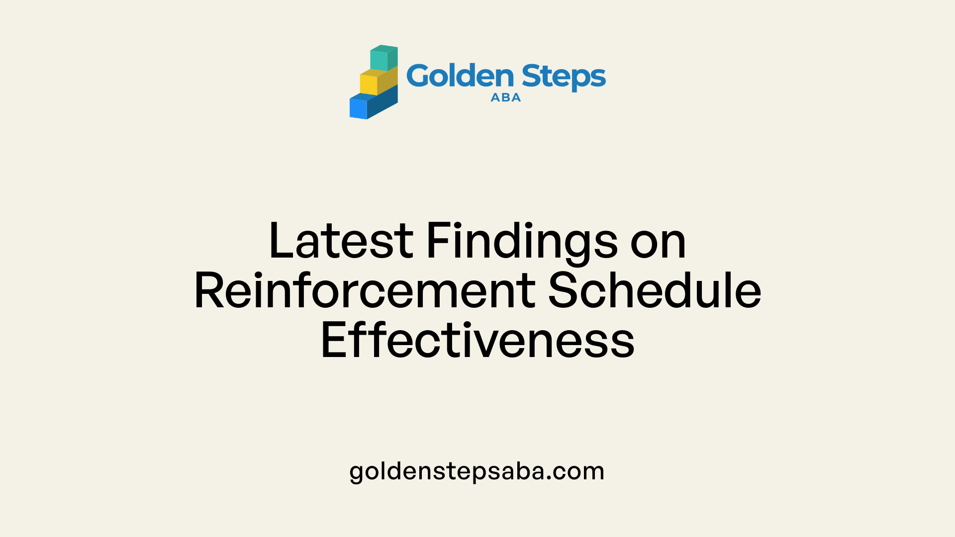 Latest Findings on Reinforcement Schedule Effectiveness