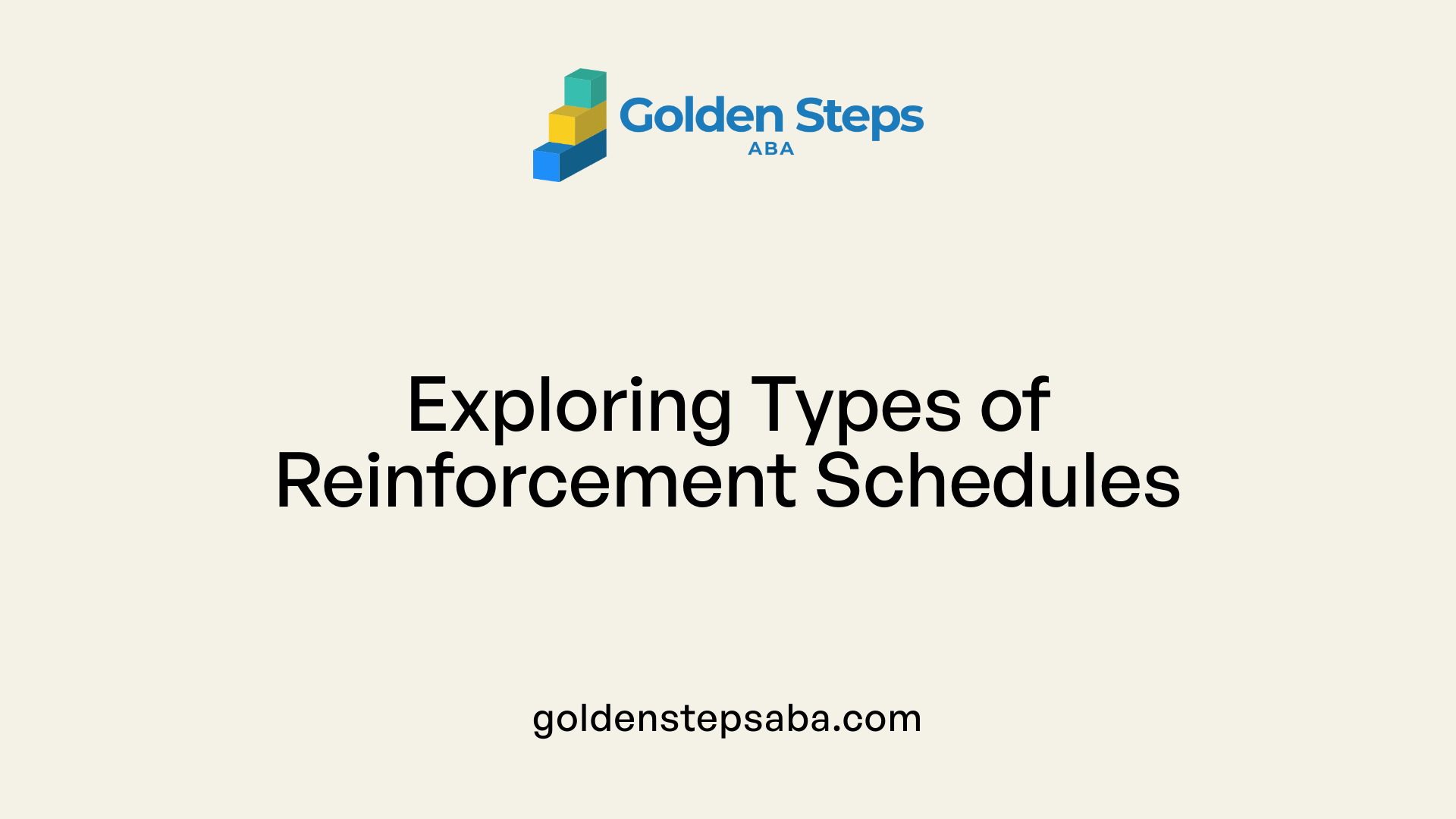 Exploring Types of Reinforcement Schedules