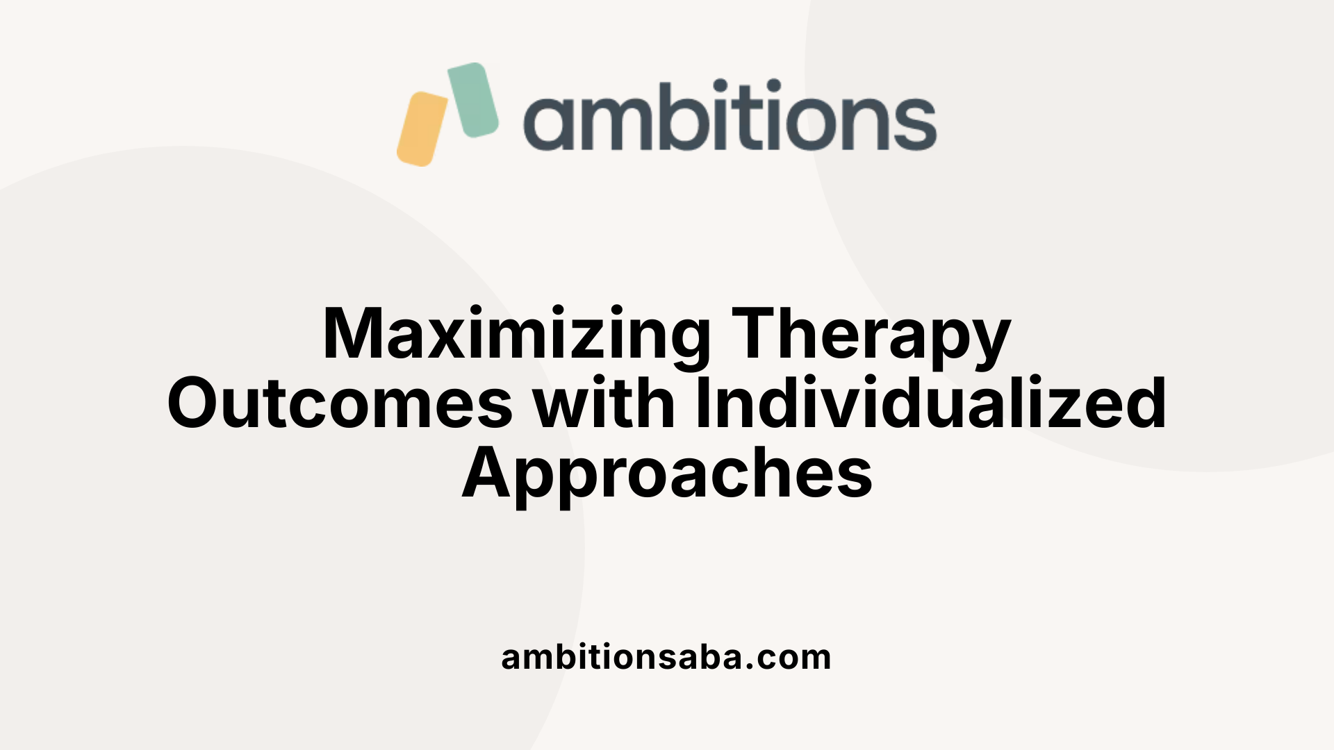 Maximizing Therapy Outcomes with Individualized Approaches
