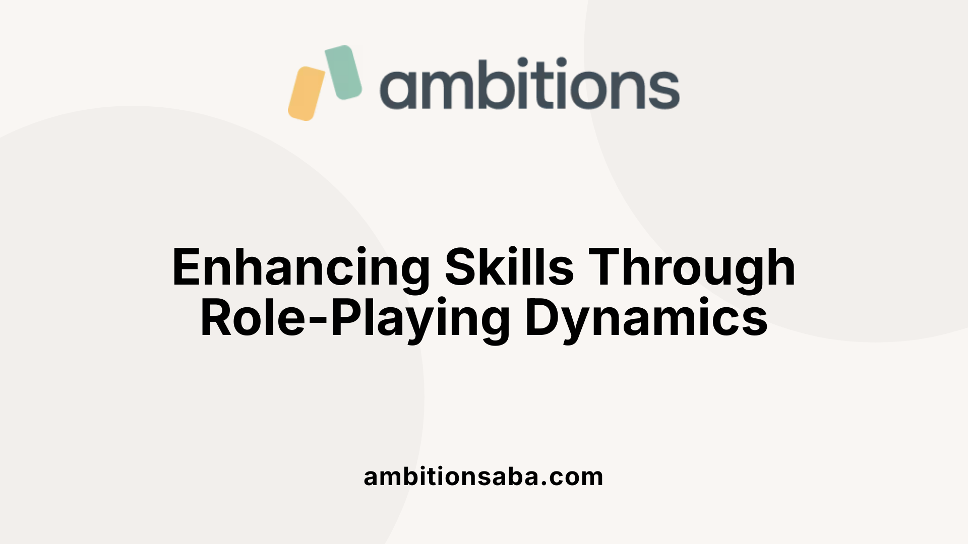 Enhancing Skills Through Role-Playing Dynamics