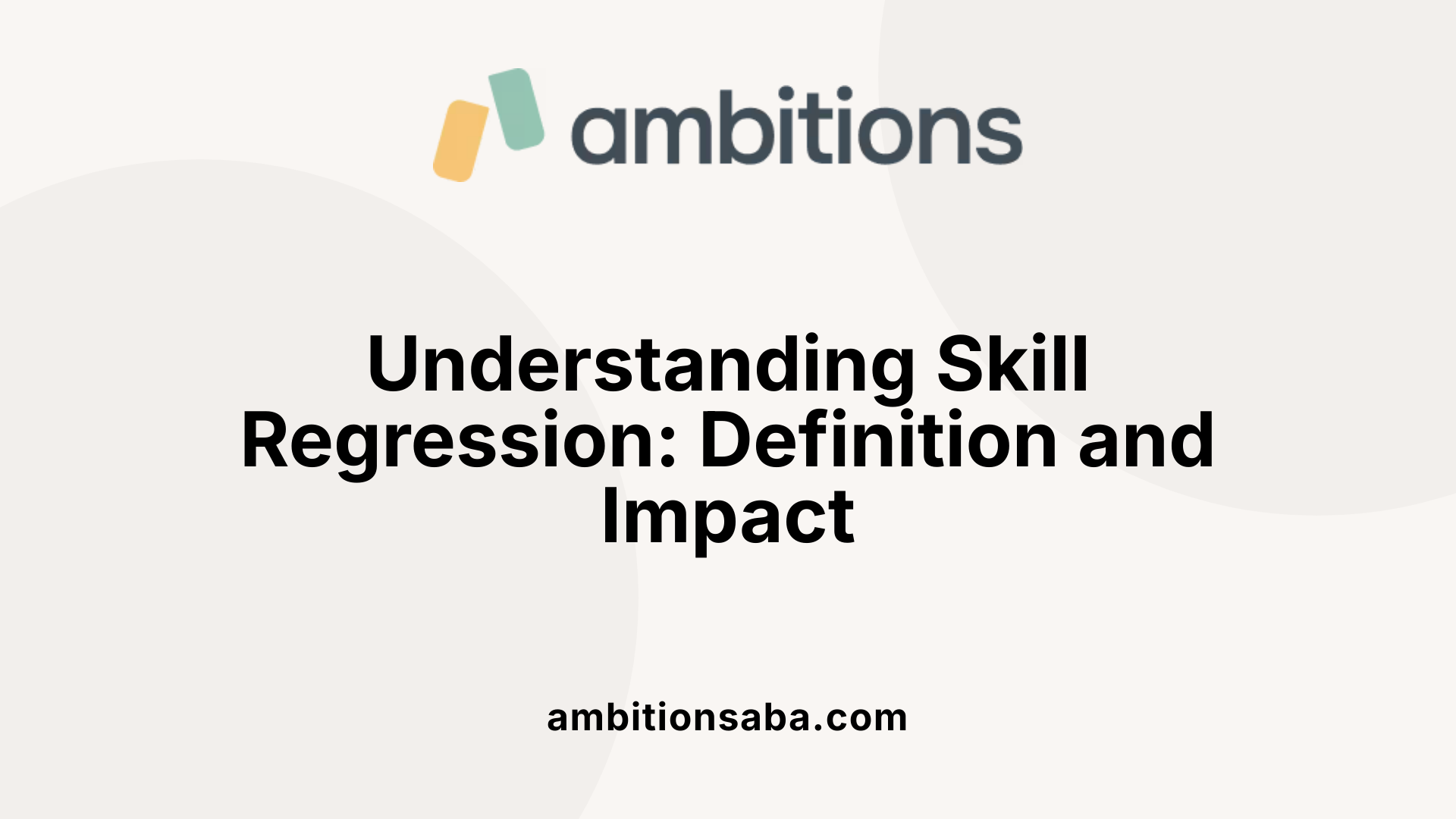Understanding Skill Regression: Definition and Impact