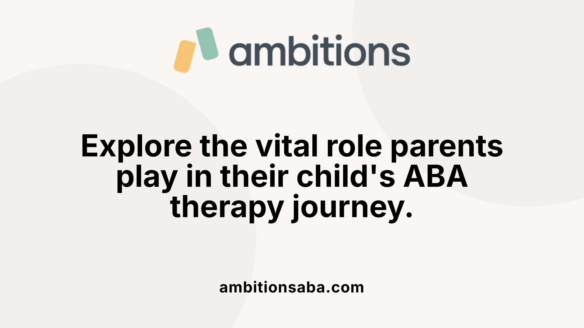 Explore the vital role parents play in their child's ABA therapy journey.