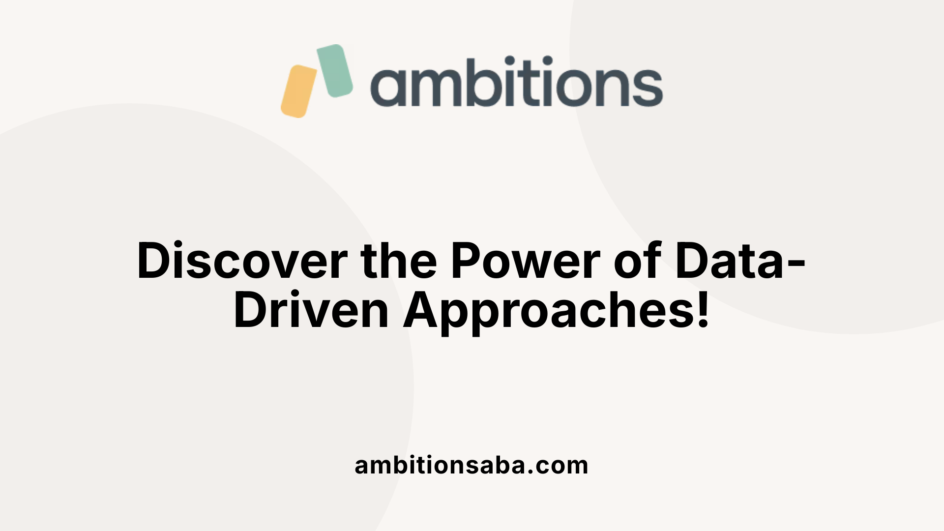 Discover the Power of Data-Driven Approaches!