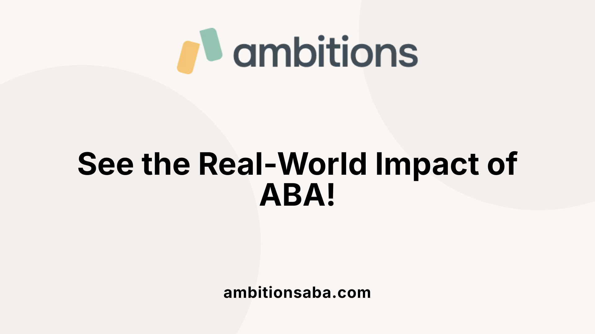See the Real-World Impact of ABA!