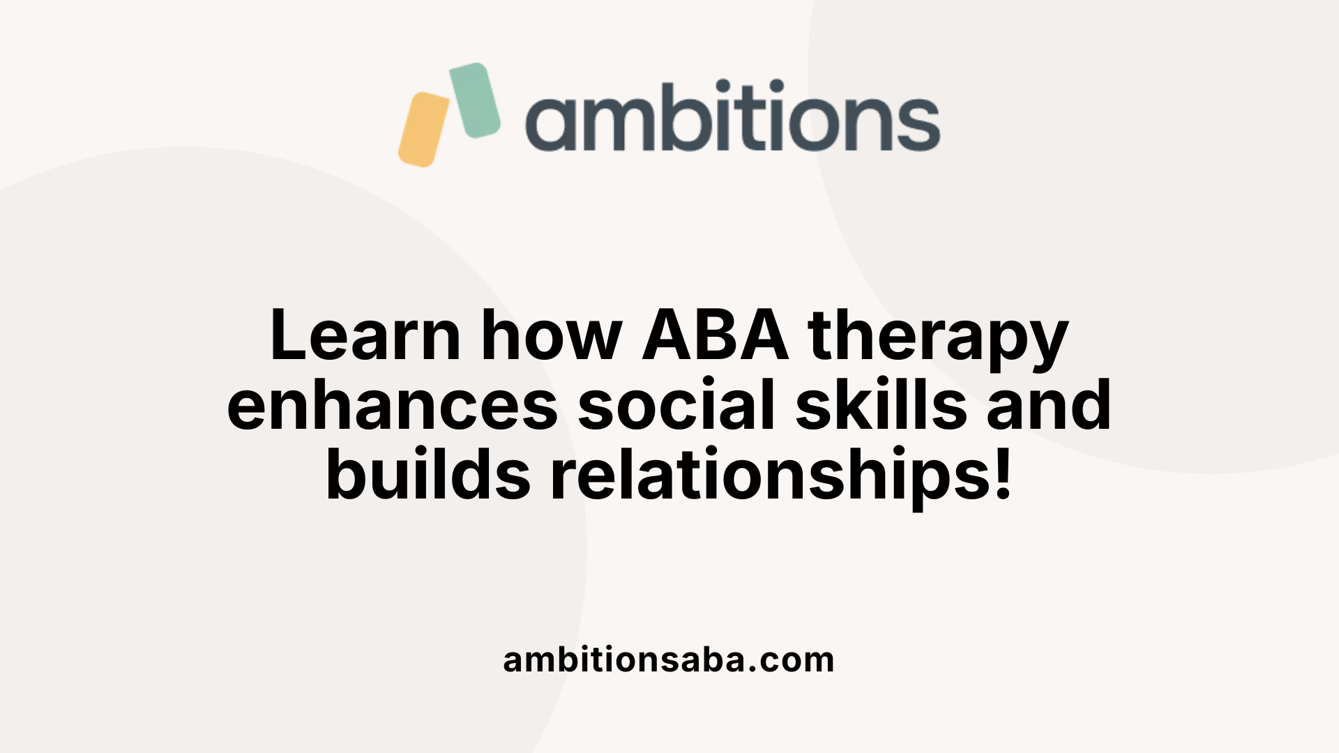Learn how ABA therapy enhances social skills and builds relationships!