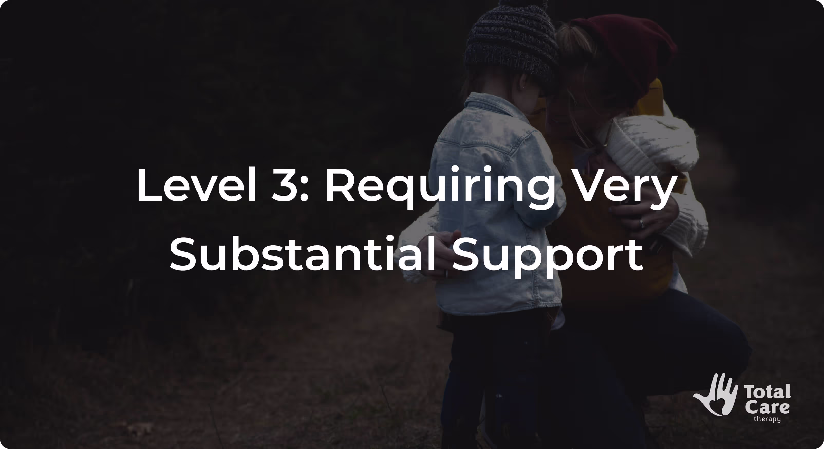 Level 3: Requiring Very Substantial Support