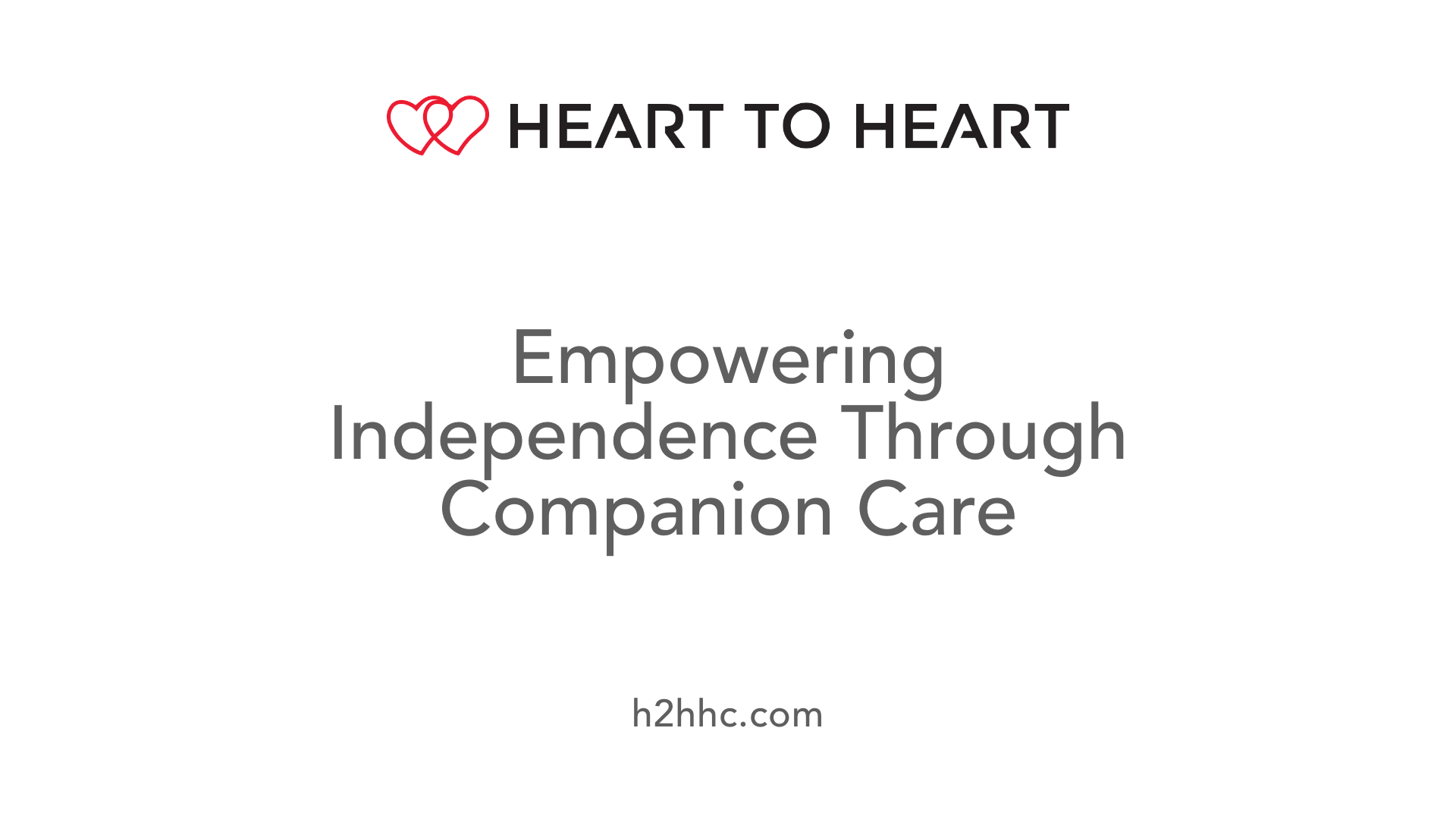 Empowering Independence Through Companion Care