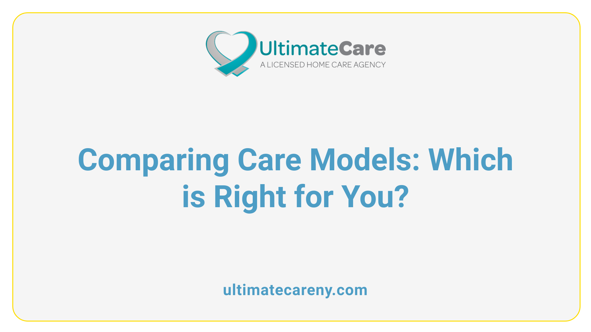 Comparing Care Models: Which is Right for You?