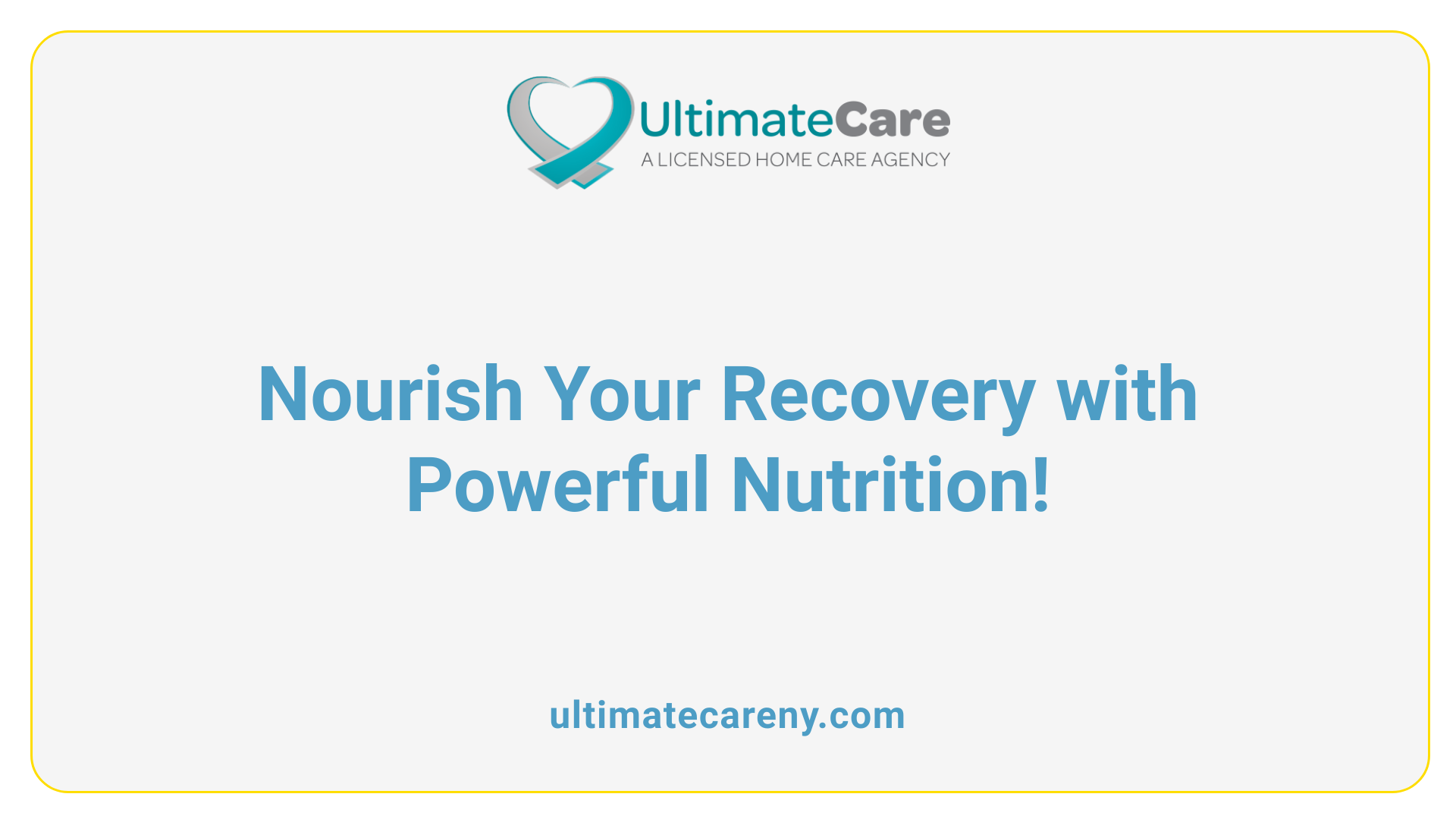 Nourish Your Recovery with Powerful Nutrition!