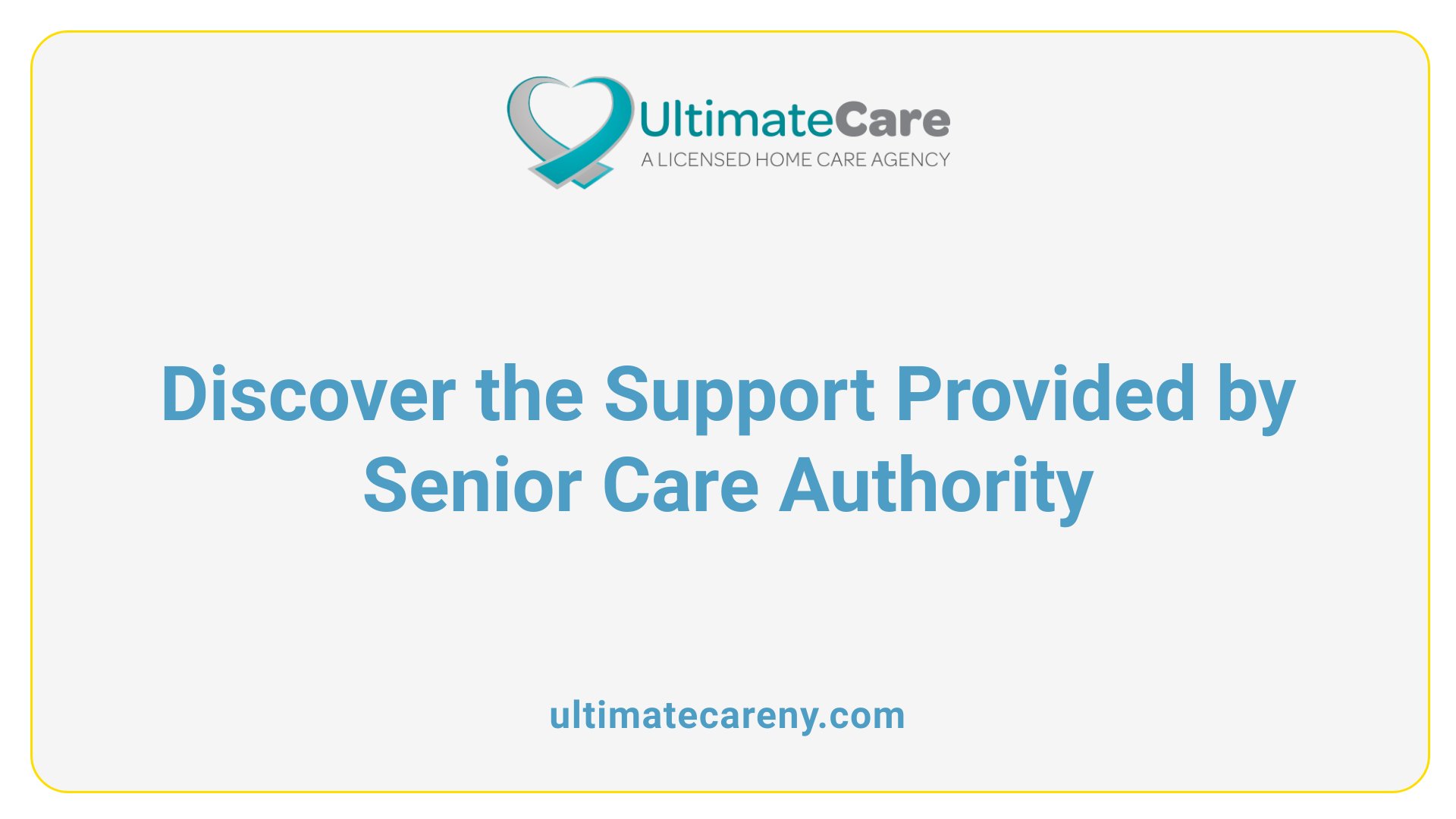 Discover the Support Provided by Senior Care Authority