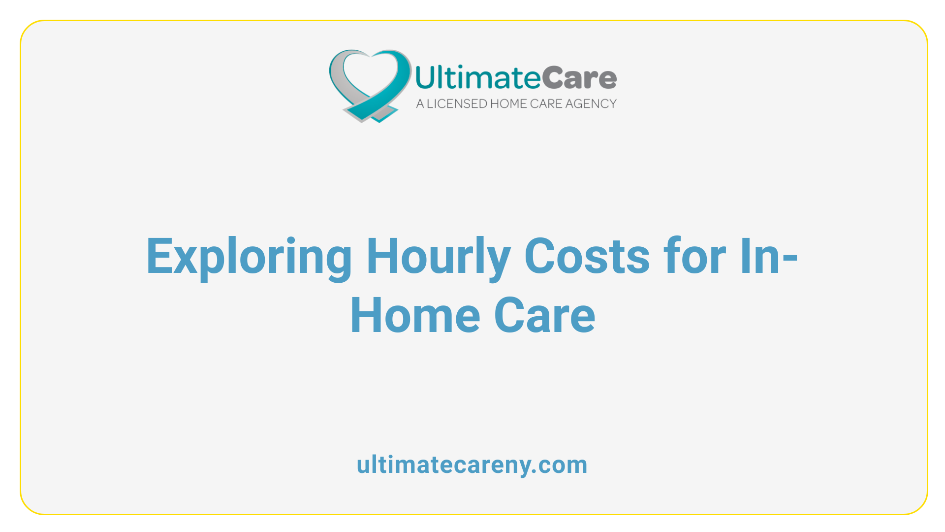 Exploring Hourly Costs for In-Home Care