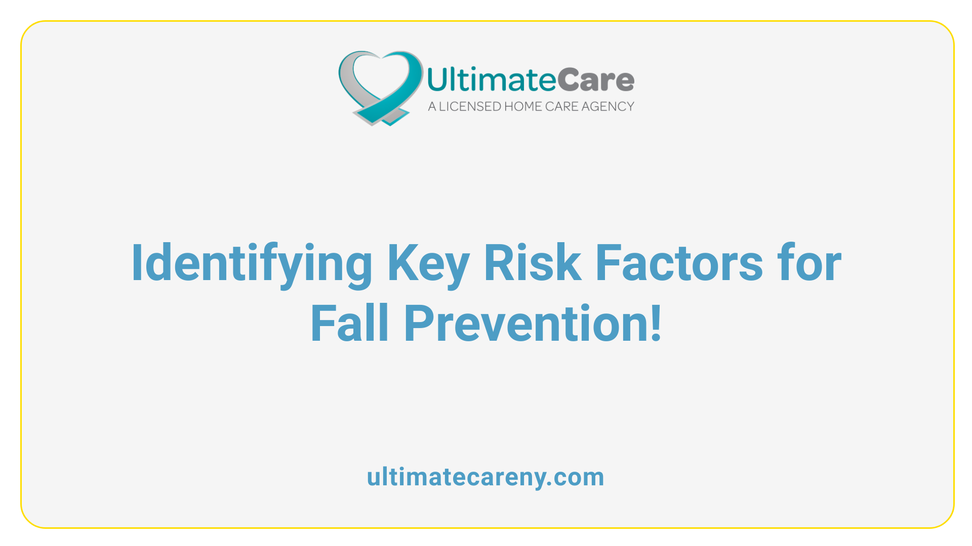 Identifying Key Risk Factors for Fall Prevention!