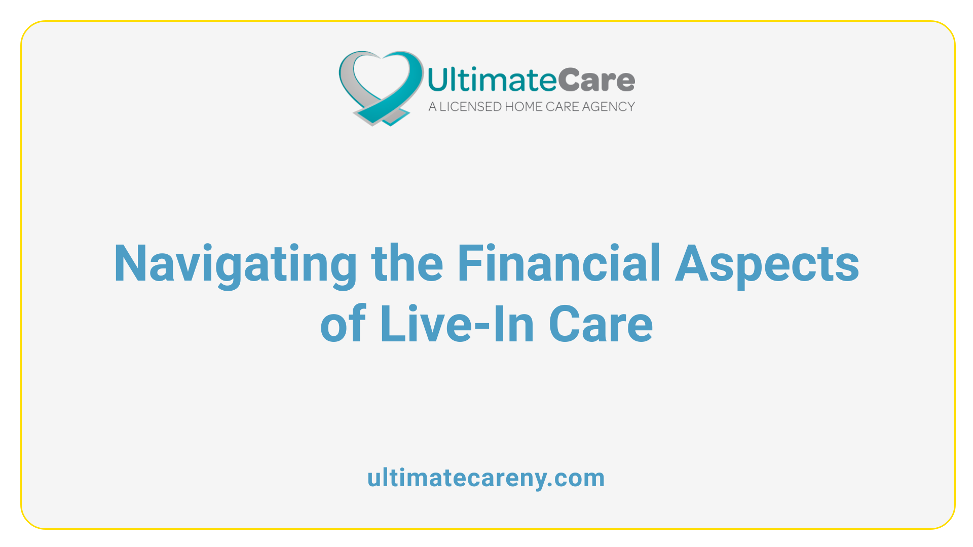 Navigating the Financial Aspects of Live-In Care