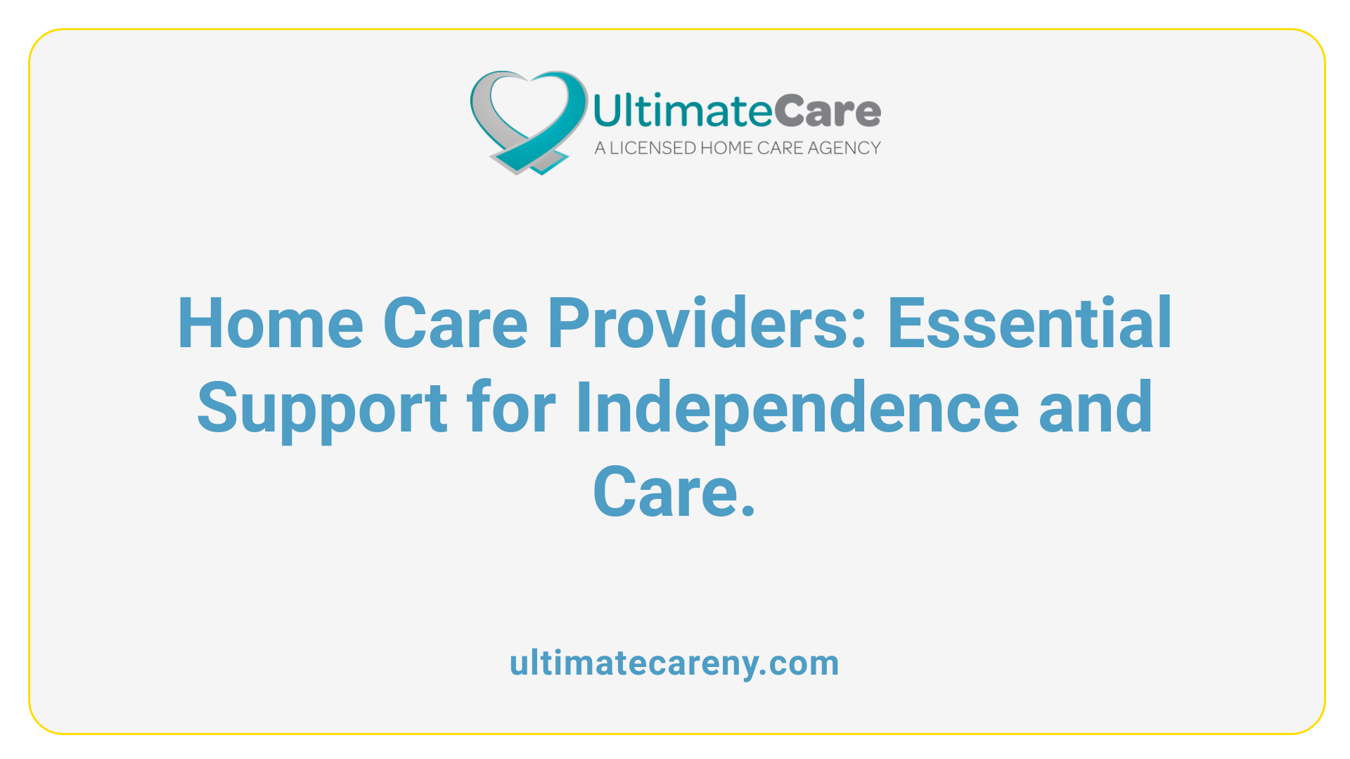 Home Care Providers: Essential Support for Independence and Care.