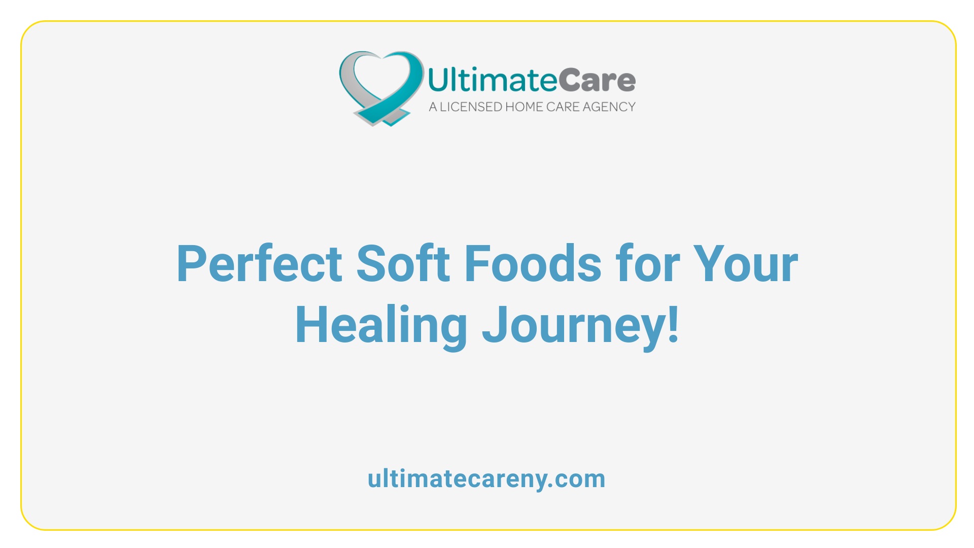 Perfect Soft Foods for Your Healing Journey!