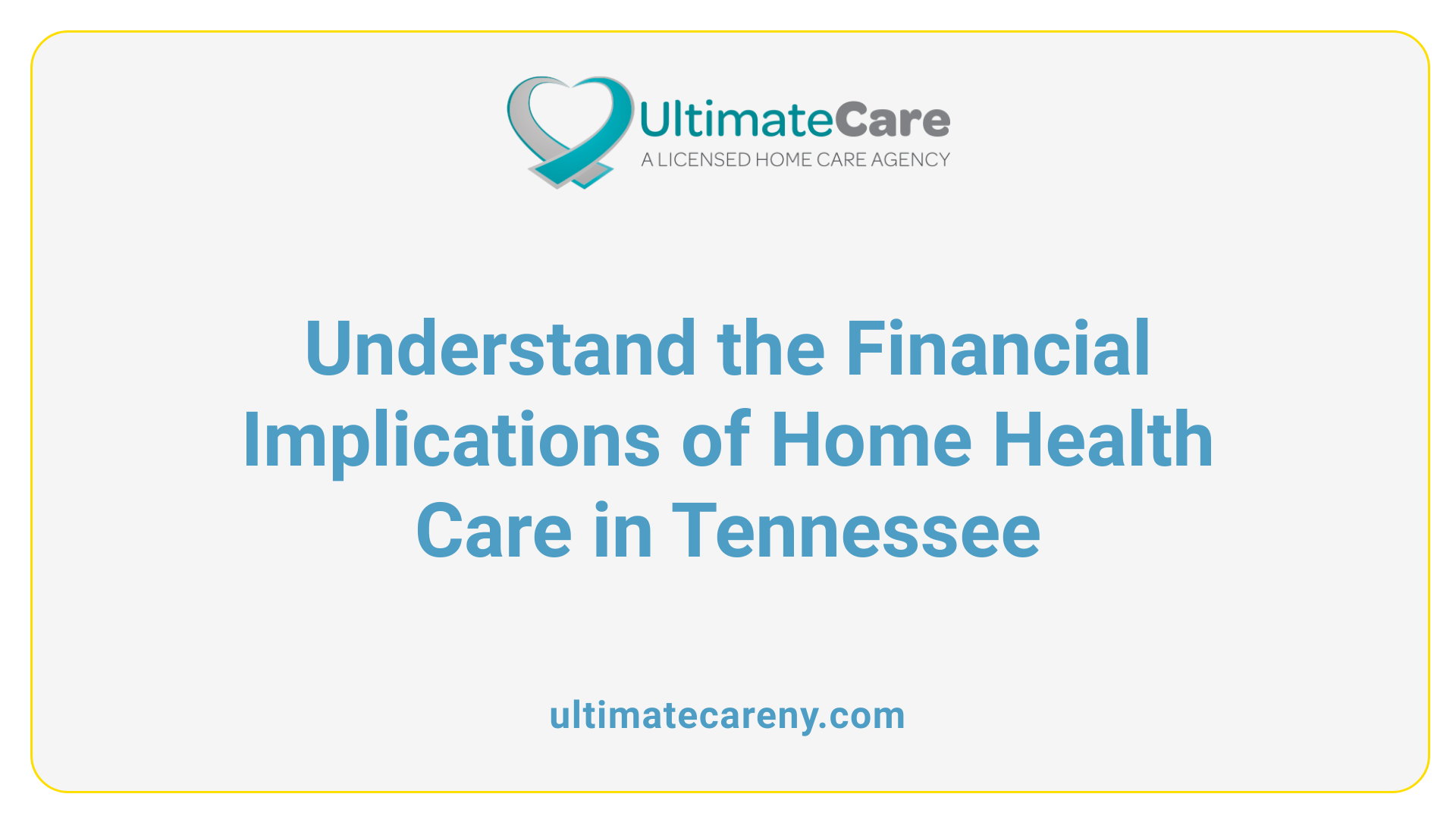 Understand the Financial Implications of Home Health Care in Tennessee