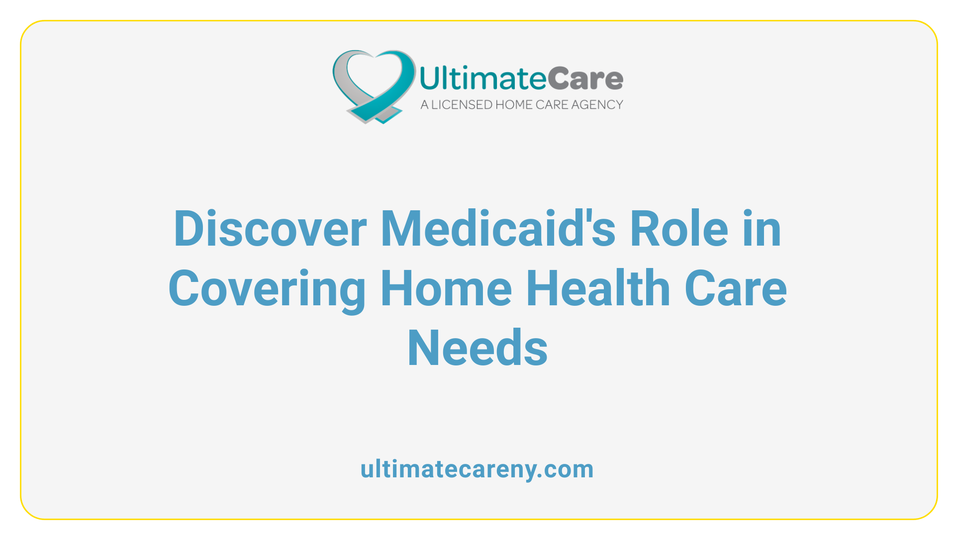 Discover Medicaid's Role in Covering Home Health Care Needs