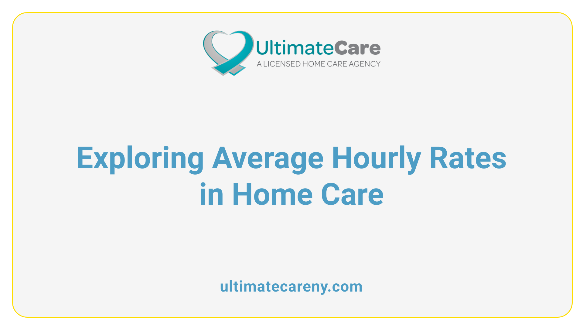 Exploring Average Hourly Rates in Home Care