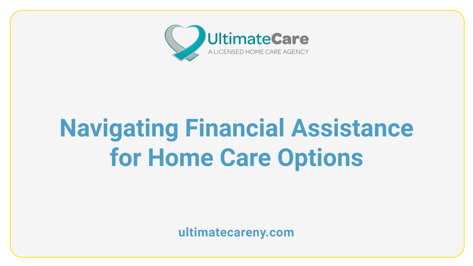 Navigating Financial Assistance for Home Care Options