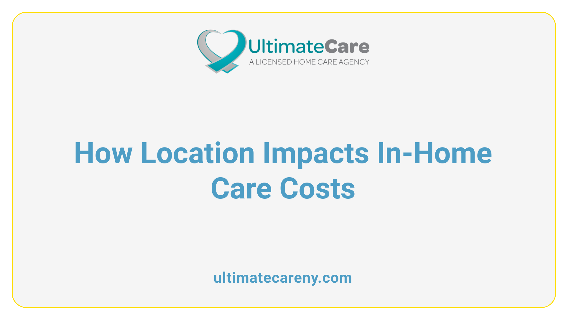 How Location Impacts In-Home Care Costs