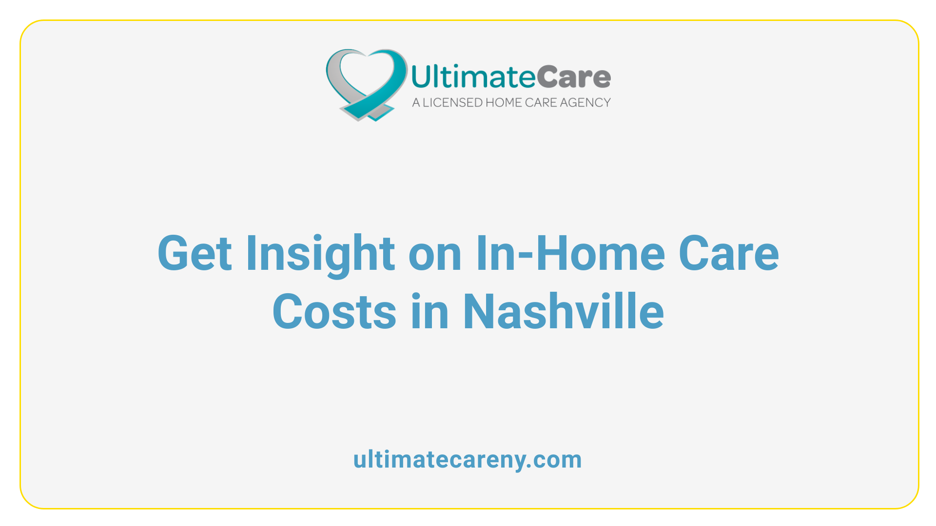 Get Insight on In-Home Care Costs in Nashville