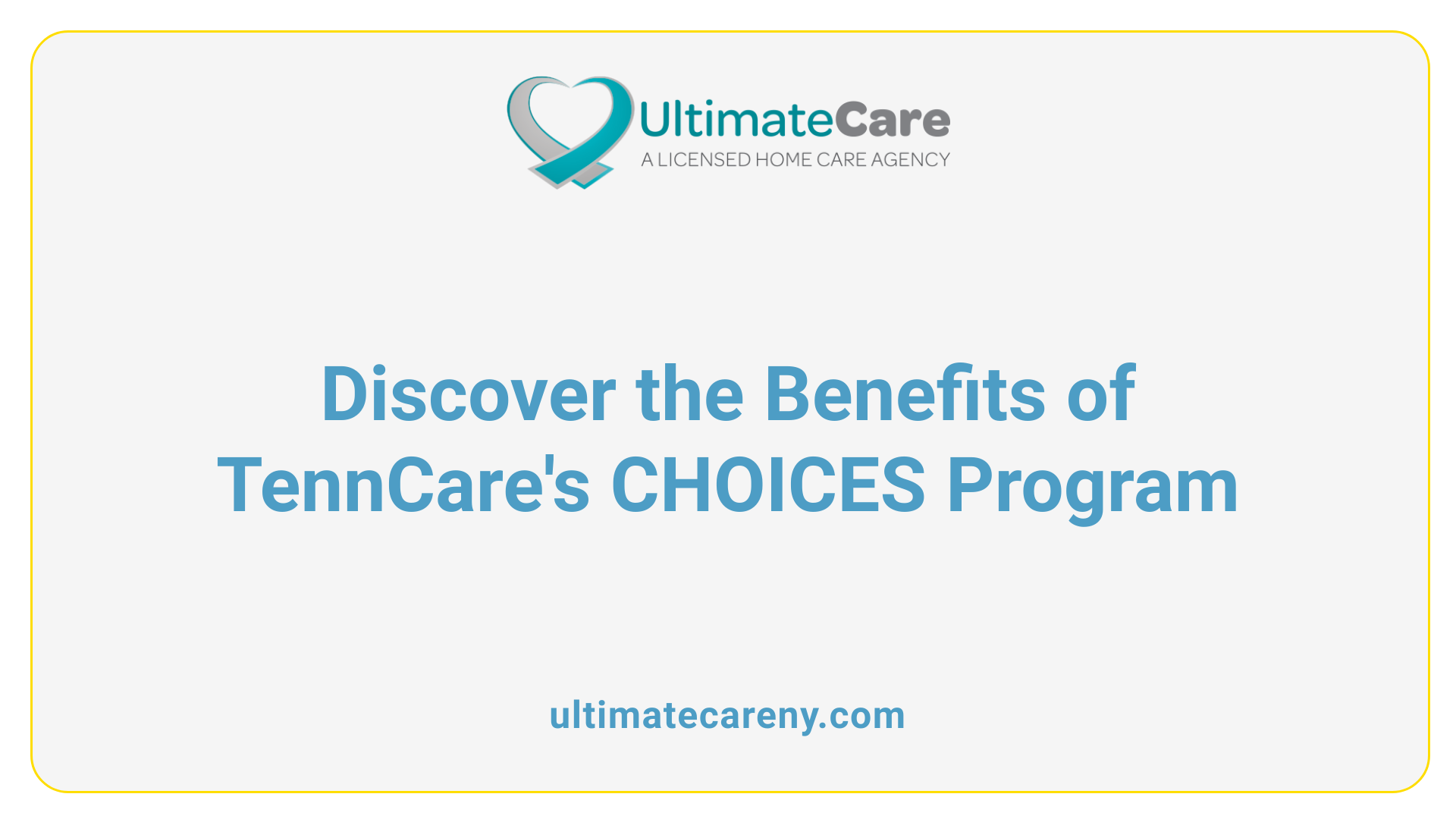 Discover the Benefits of TennCare's CHOICES Program