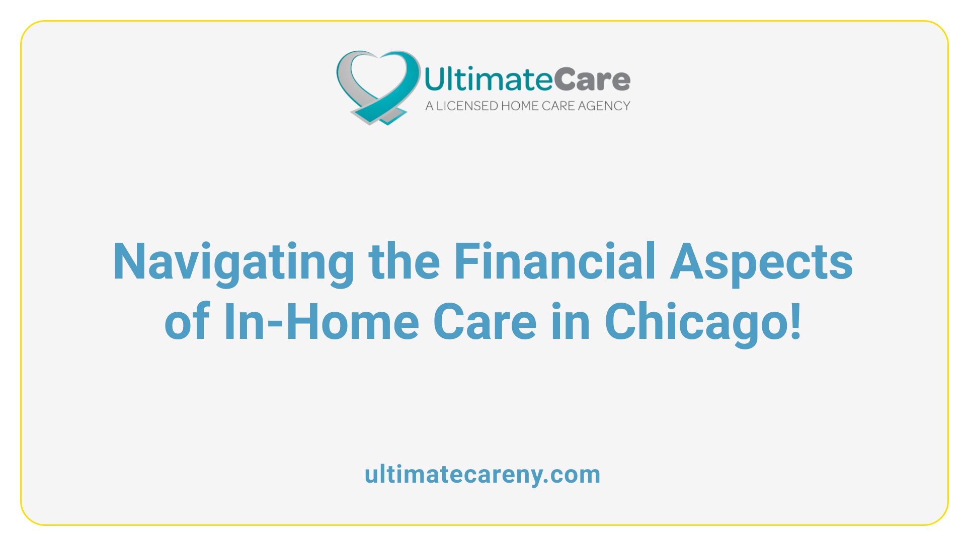Navigating the Financial Aspects of In-Home Care in Chicago!