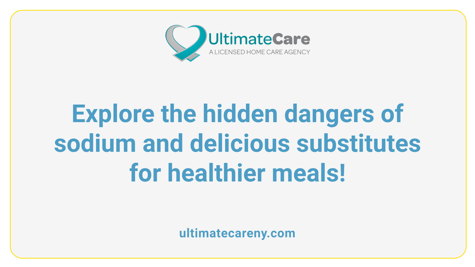 Explore the hidden dangers of sodium and delicious substitutes for healthier meals!
