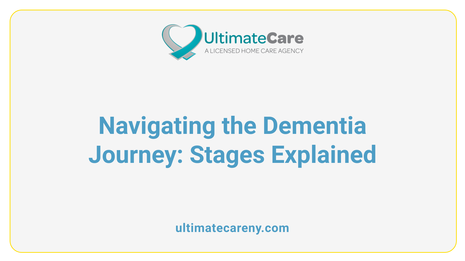 Navigating the Dementia Journey: Stages Explained