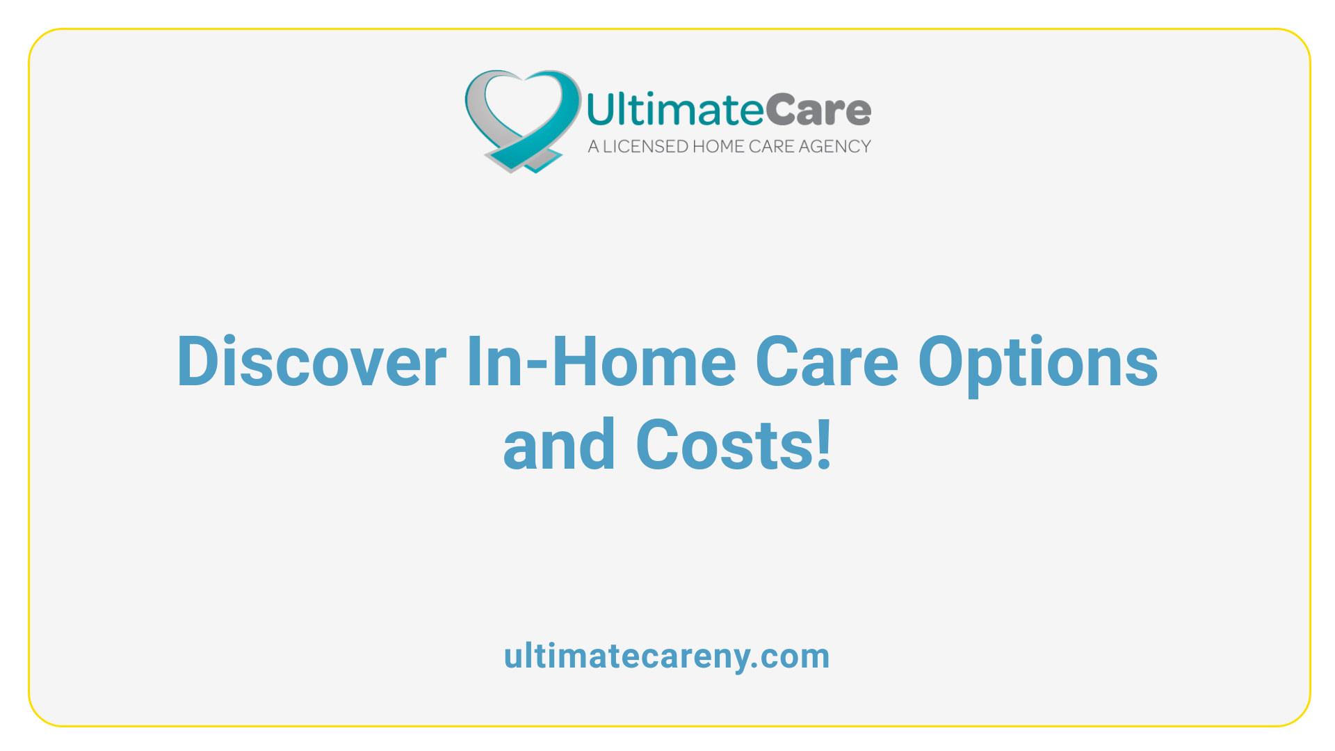 Discover In-Home Care Options and Costs!