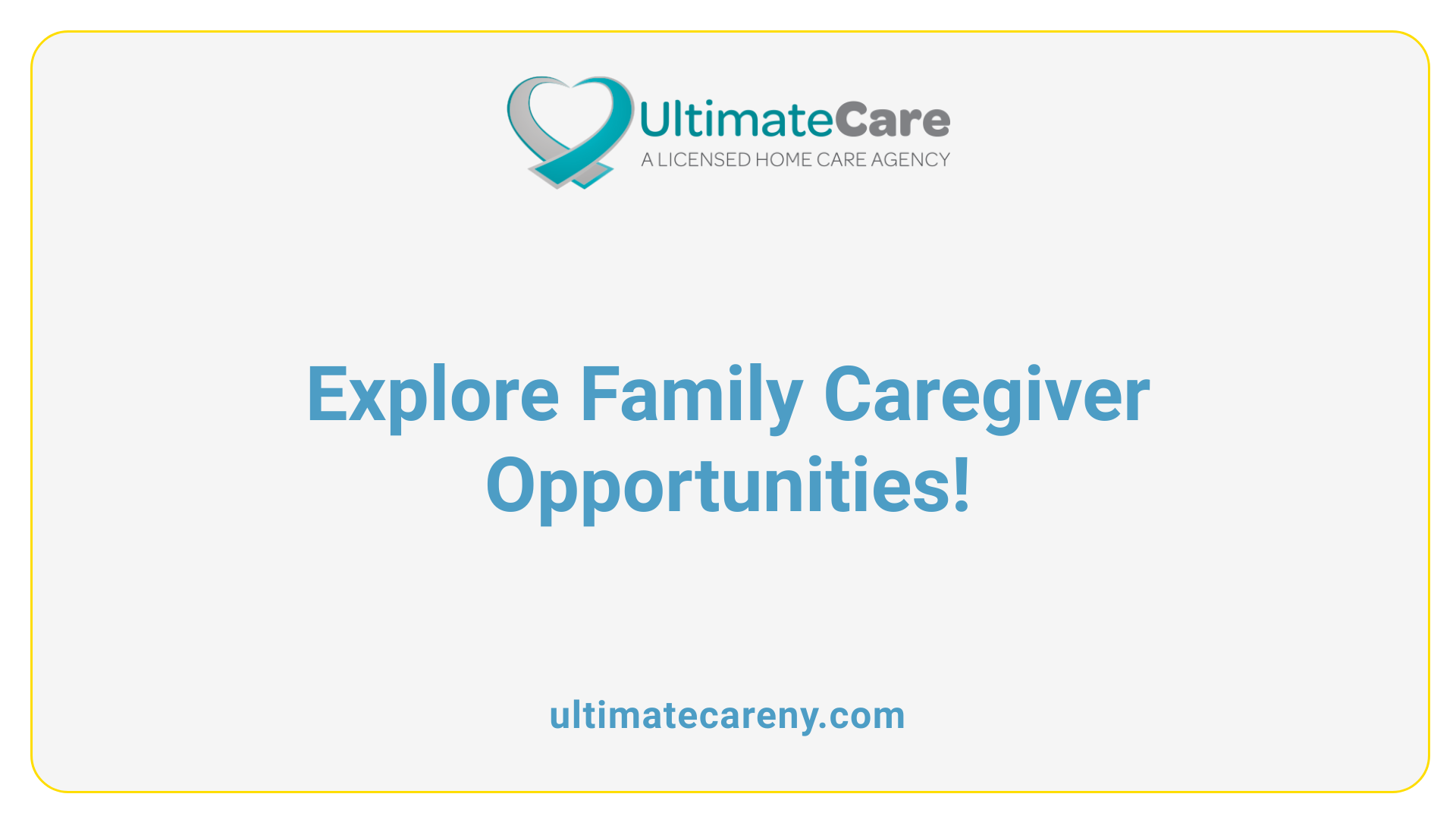 Explore Family Caregiver Opportunities!