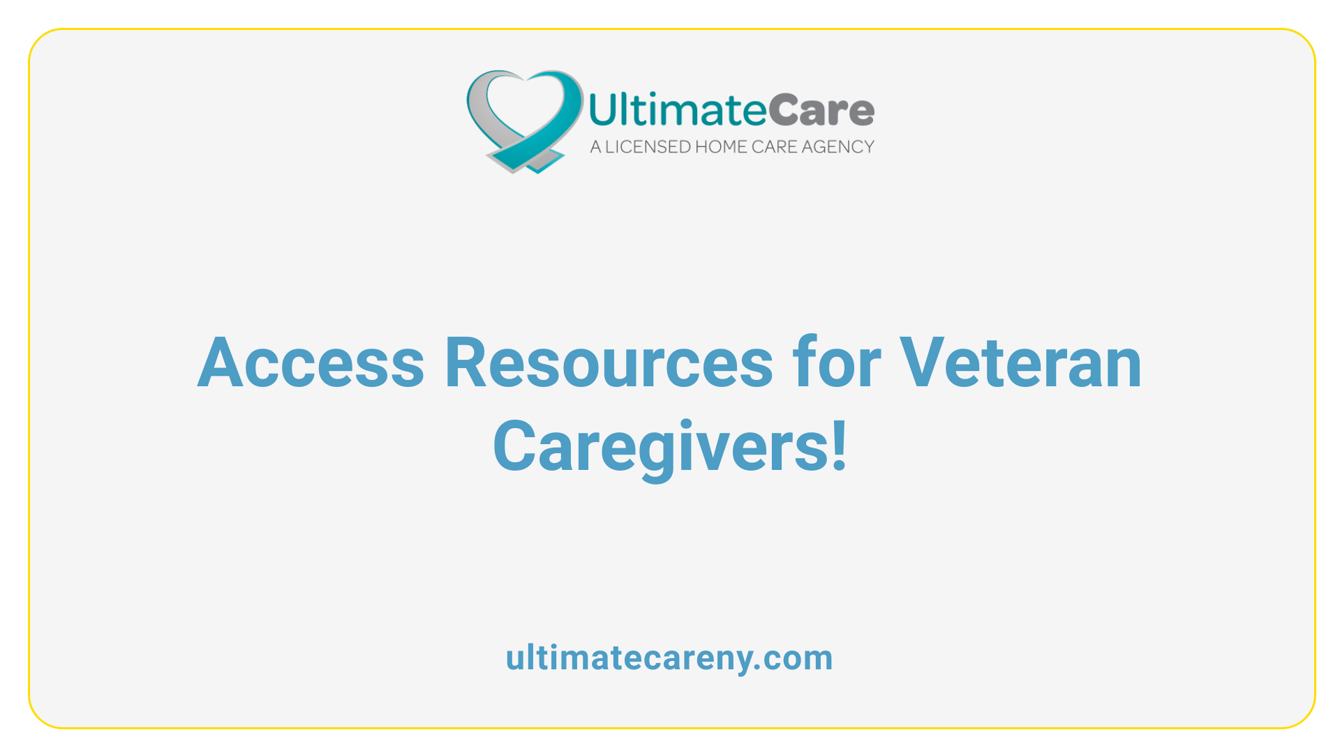Access Resources for Veteran Caregivers!