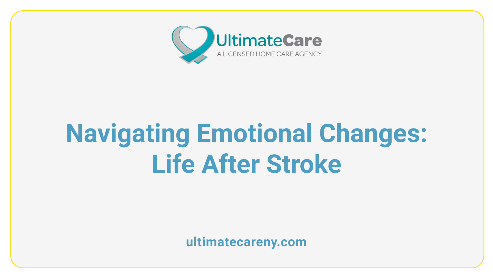 Navigating Emotional Changes: Life After Stroke