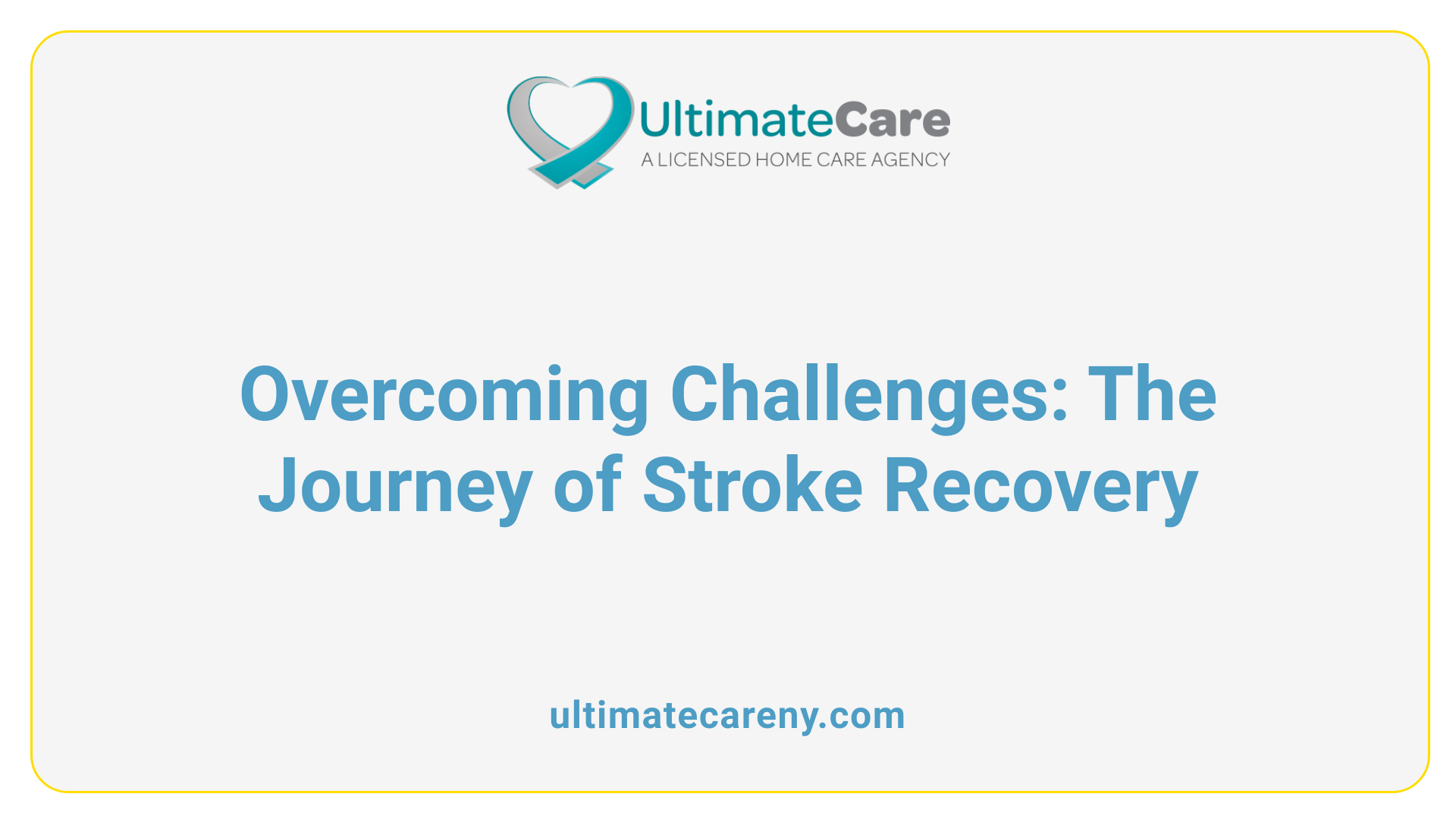 Overcoming Challenges: The Journey of Stroke Recovery