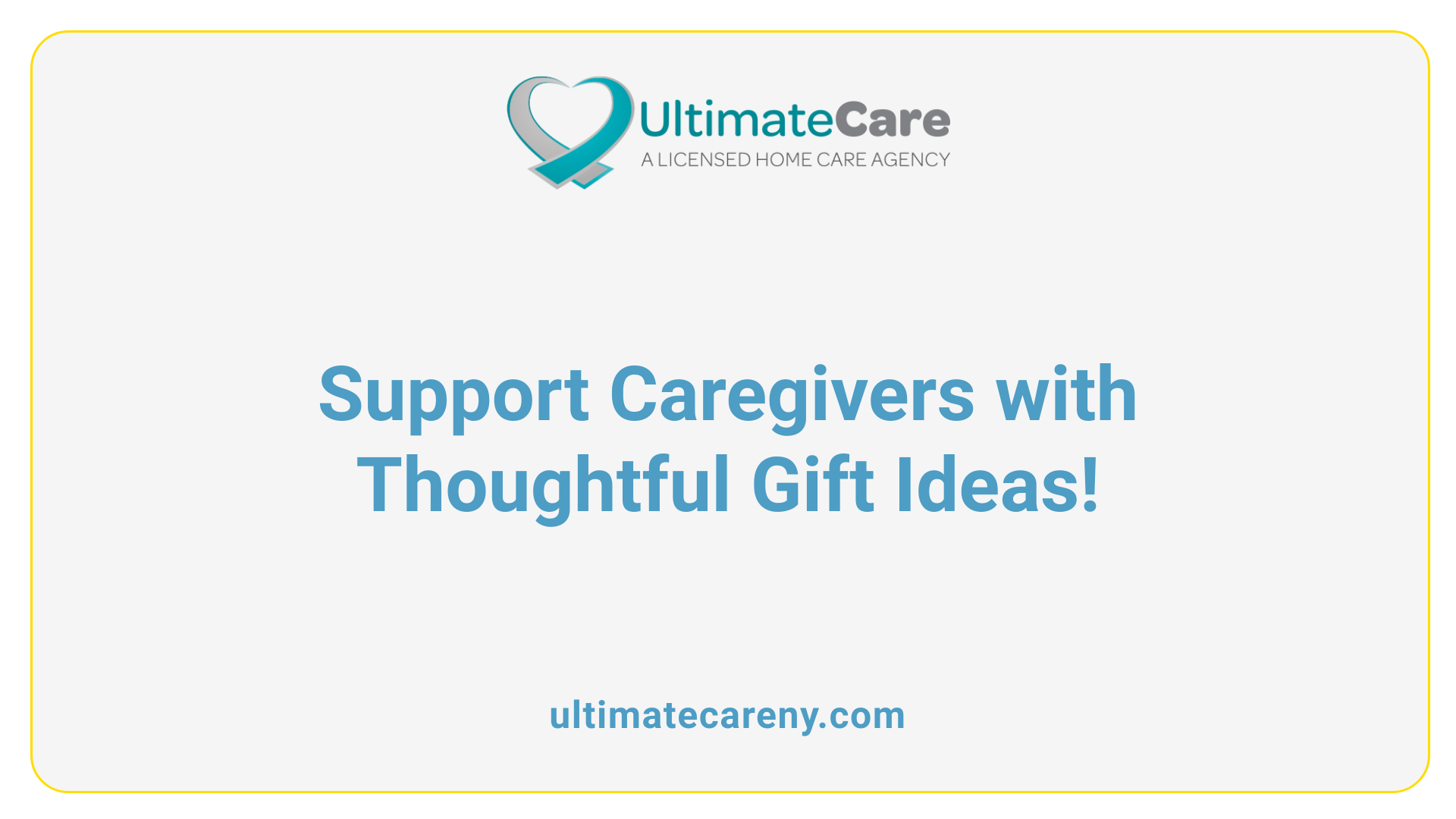Support Caregivers with Thoughtful Gift Ideas!