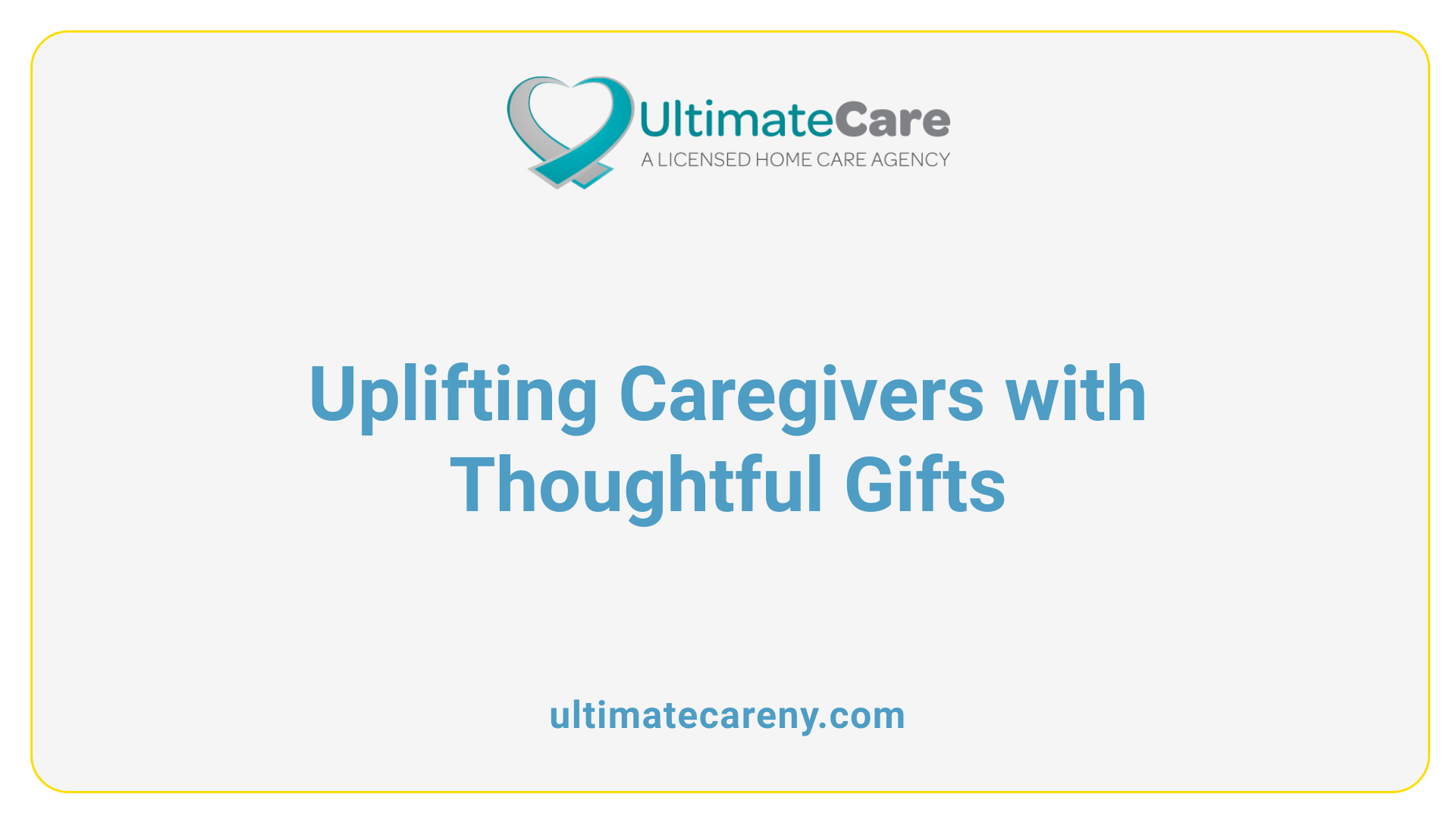 Uplifting Caregivers with Thoughtful Gifts
