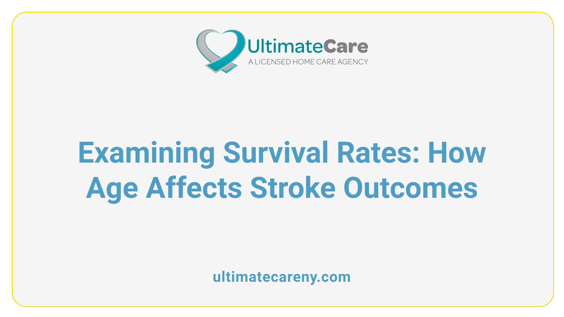 Examining Survival Rates: How Age Affects Stroke Outcomes
