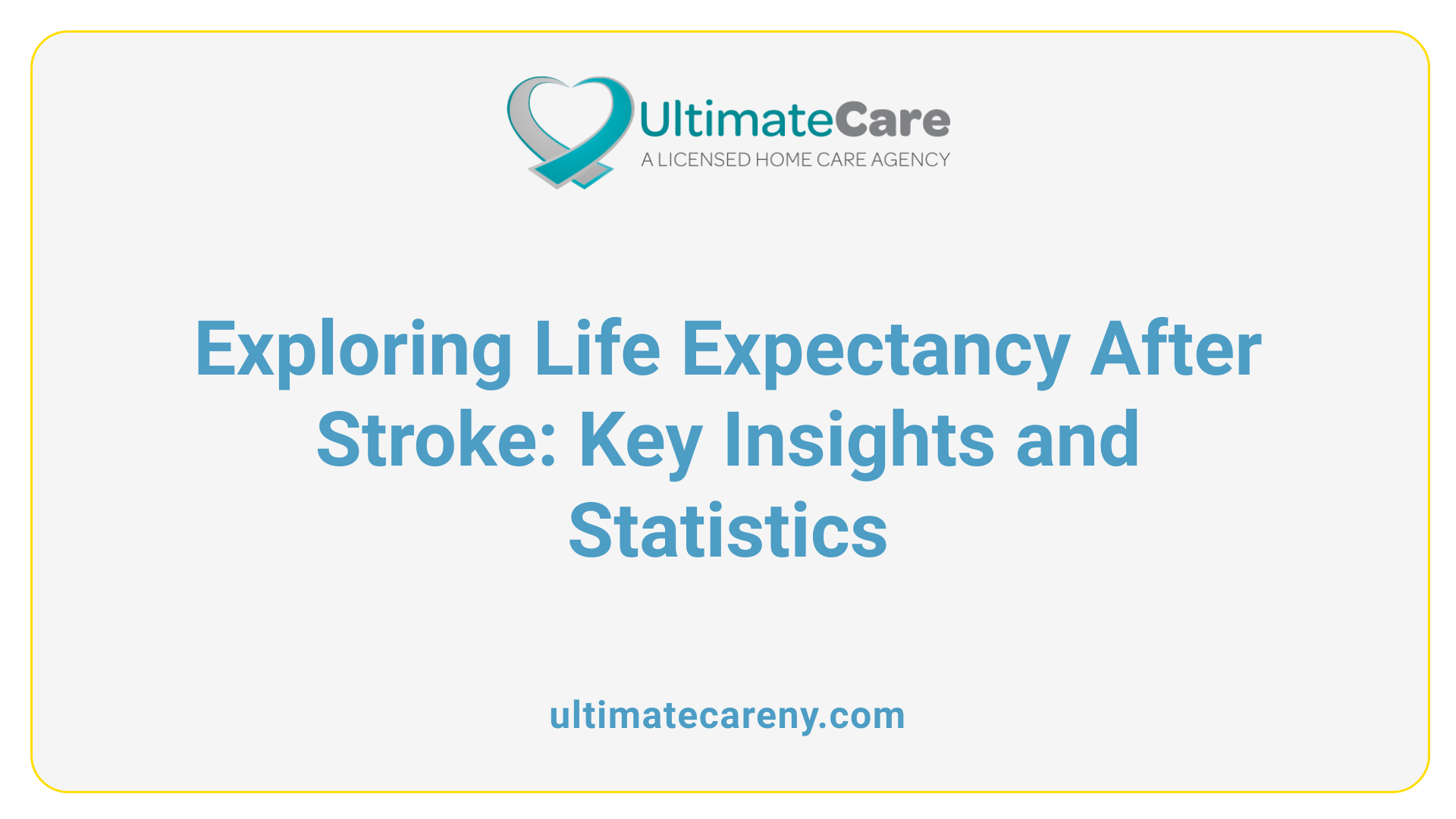Exploring Life Expectancy After Stroke: Key Insights and Statistics