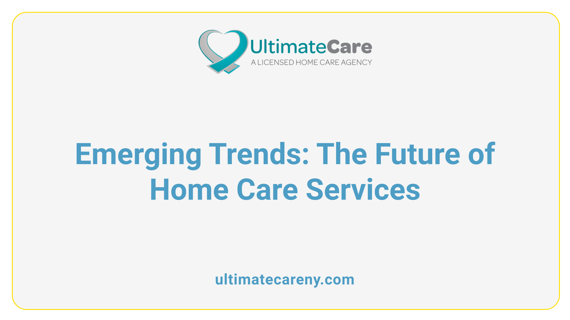 Emerging Trends: The Future of Home Care Services
