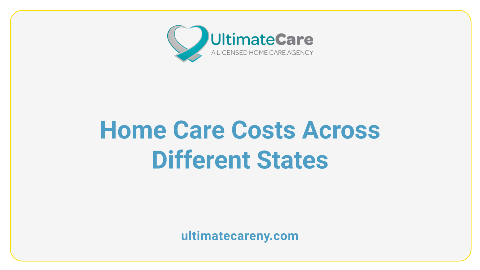 Home Care Costs Across Different States