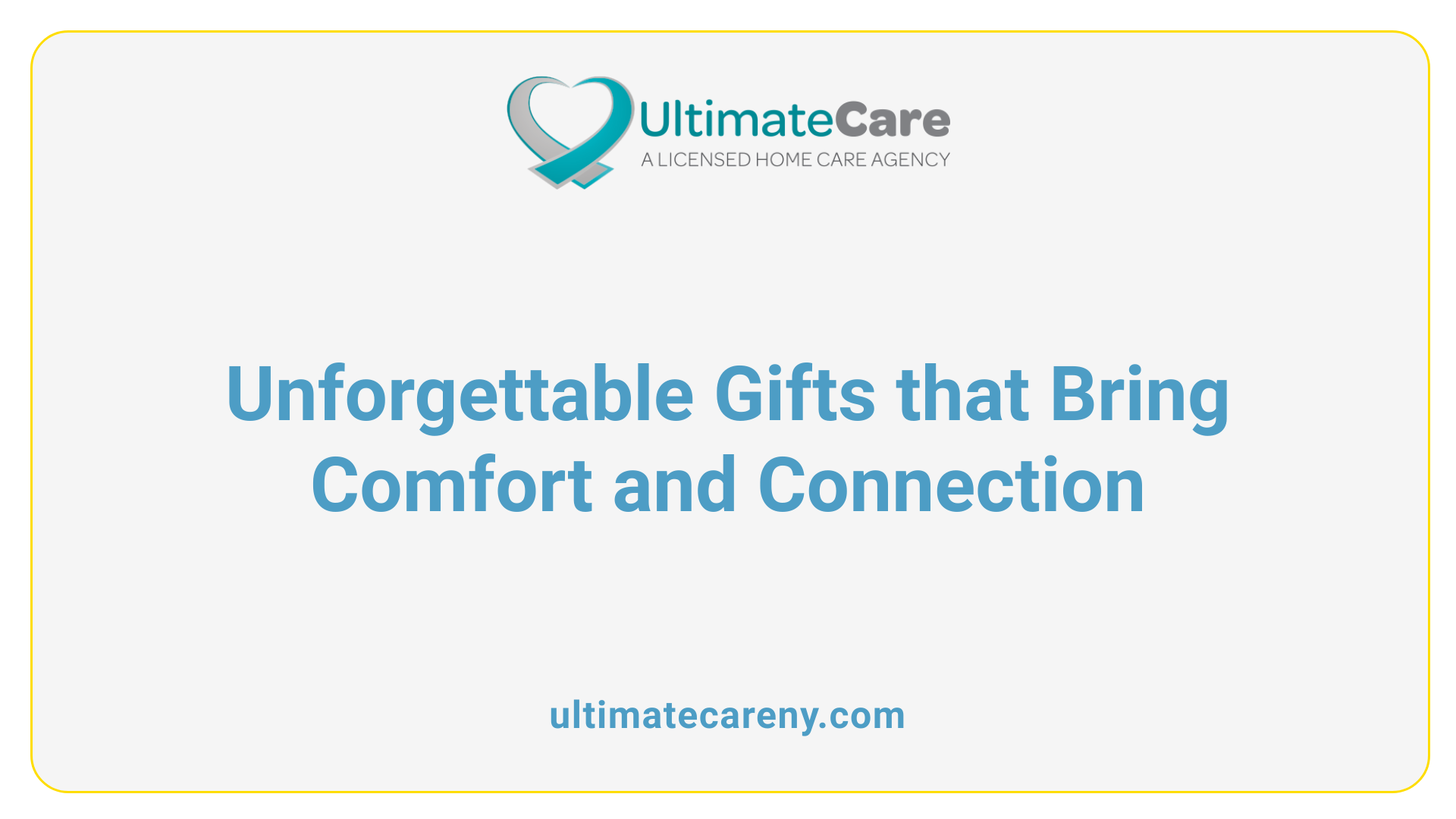 Unforgettable Gifts that Bring Comfort and Connection