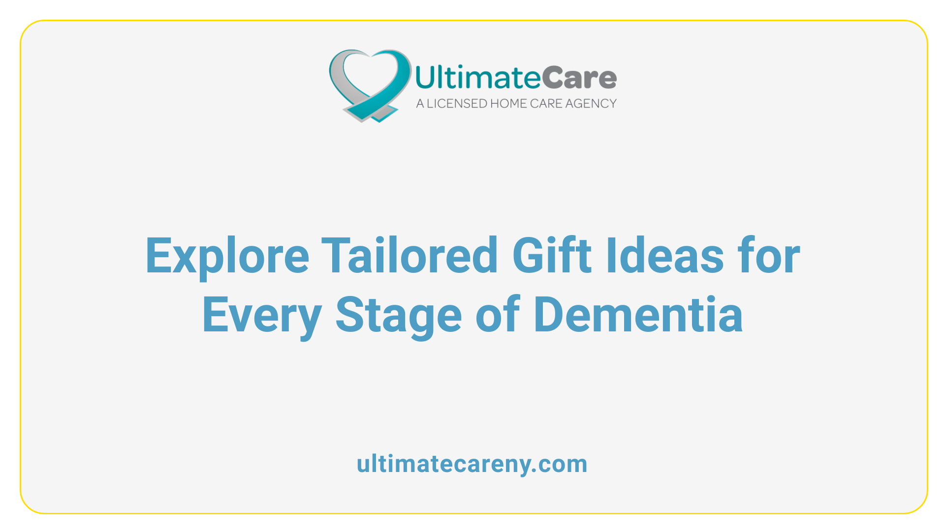 Explore Tailored Gift Ideas for Every Stage of Dementia