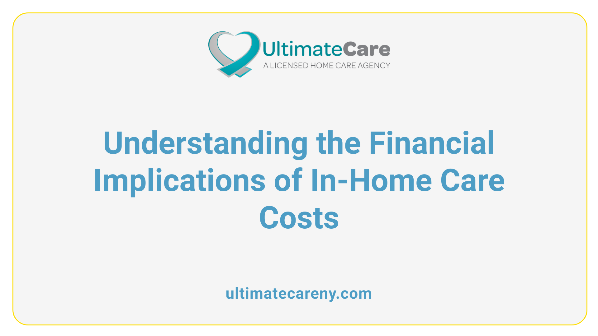 Understanding the Financial Implications of In-Home Care Costs