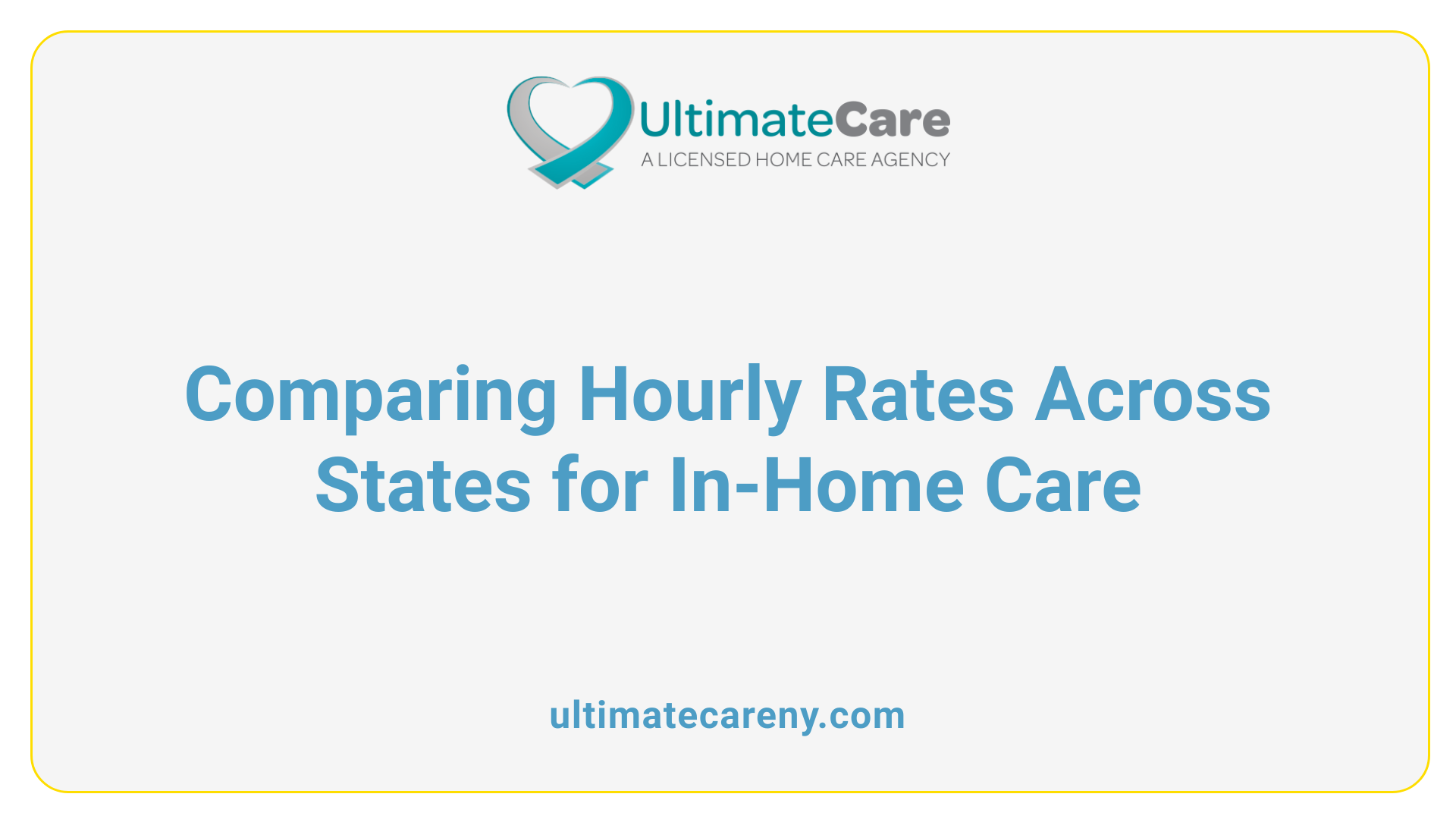 Comparing Hourly Rates Across States for In-Home Care