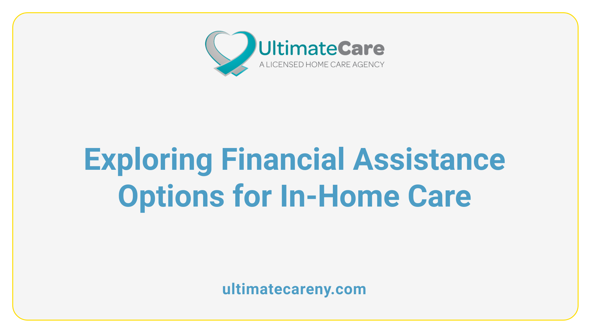 Exploring Financial Assistance Options for In-Home Care