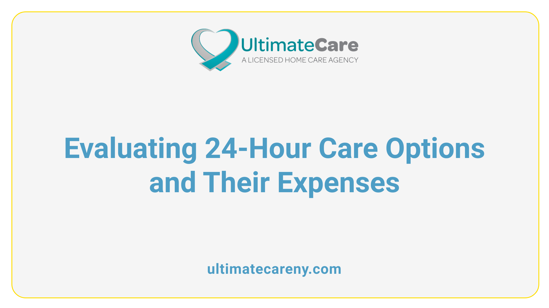 Evaluating 24-Hour Care Options and Their Expenses